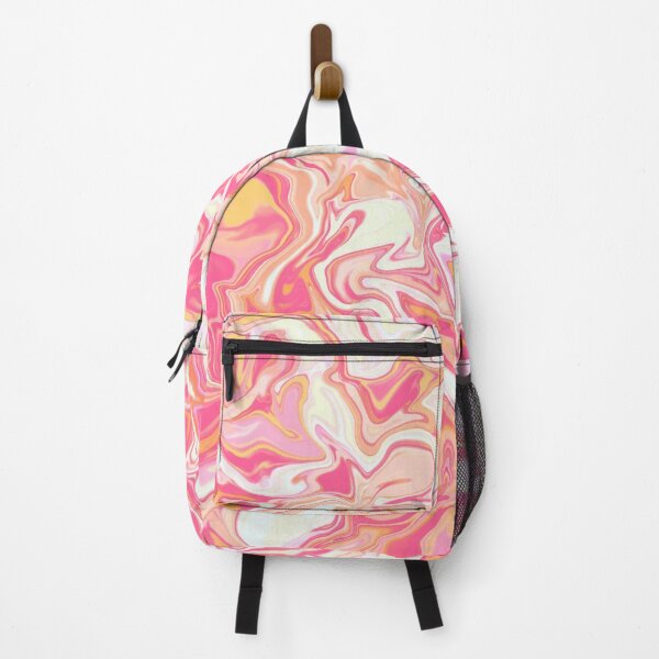 Item preview, Pink Yellow Orange Paint Pour designed and sold by justingrenie.