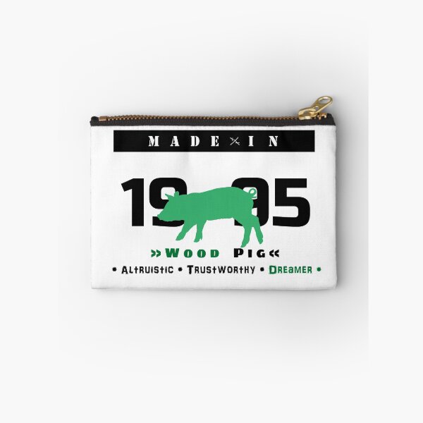 Item preview, Chinese Zodiac - Year 1995 - Wood Pig designed and sold by DigitalArtist19.