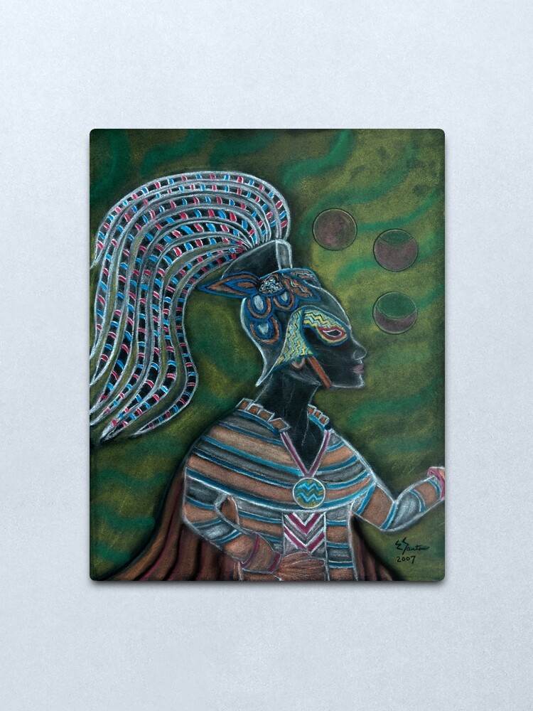 Alternate view of Trust in the Divine Goddess Within You Metal Print