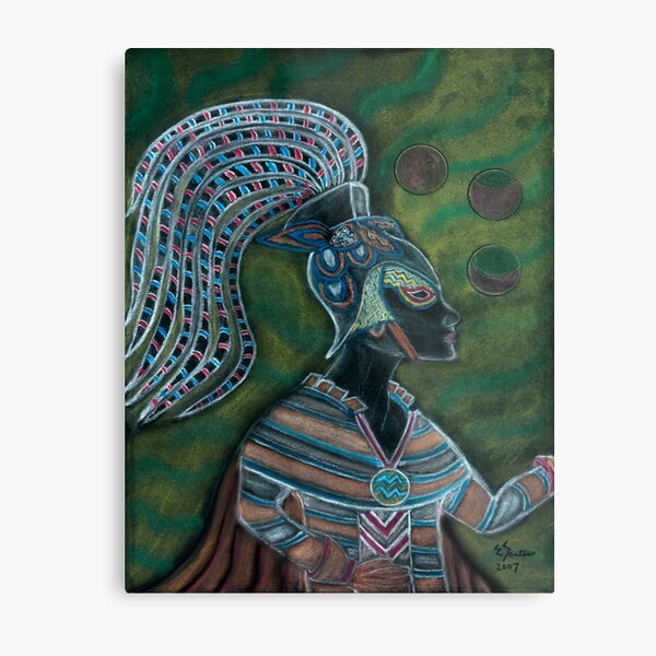 Trust in the Divine Goddess Within You Metal Print