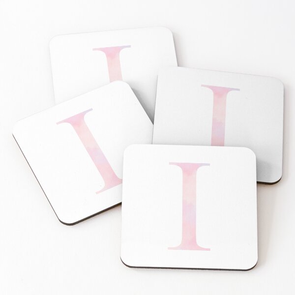 Item preview, IOTA I BLUSH GREEK LETTER designed and sold by Stickers by SoSrat.