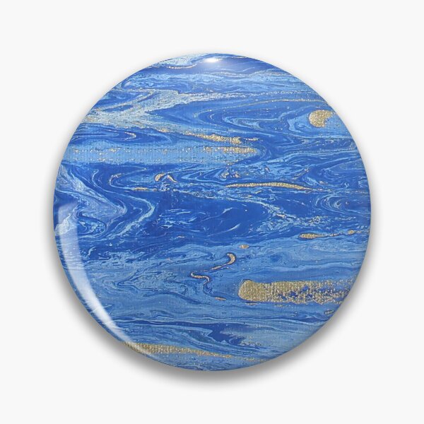 Item preview, Blue and Gold Close Up designed and sold by GingerEccentric.