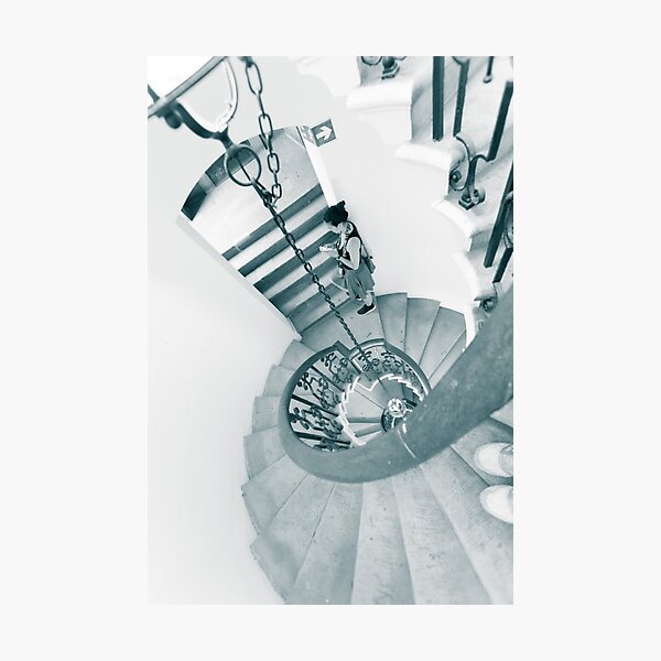 Spiral staircase Photographic Print