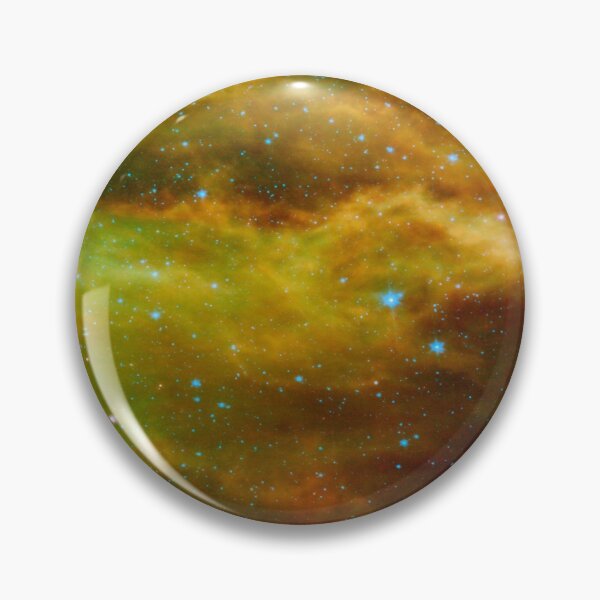 Item preview, Green and Red Galaxy with Blue Stars Cosmic Art designed and sold by GingerEccentric.