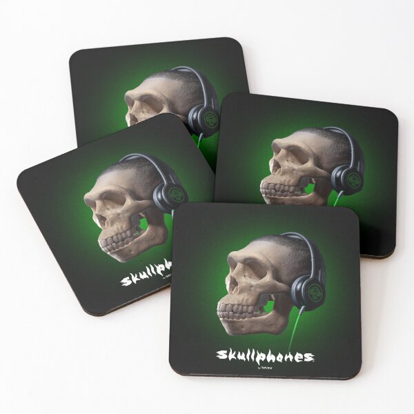 Item preview, SKULLPHONES green 16-03 designed and sold by Radu-Gabriel.