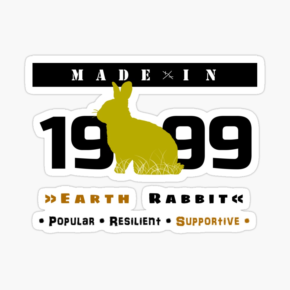 Chinese Zodiac - Year 1999 - Earth Rabbit Chinese Zodiac - Year 1999 - Earth Rabbit
