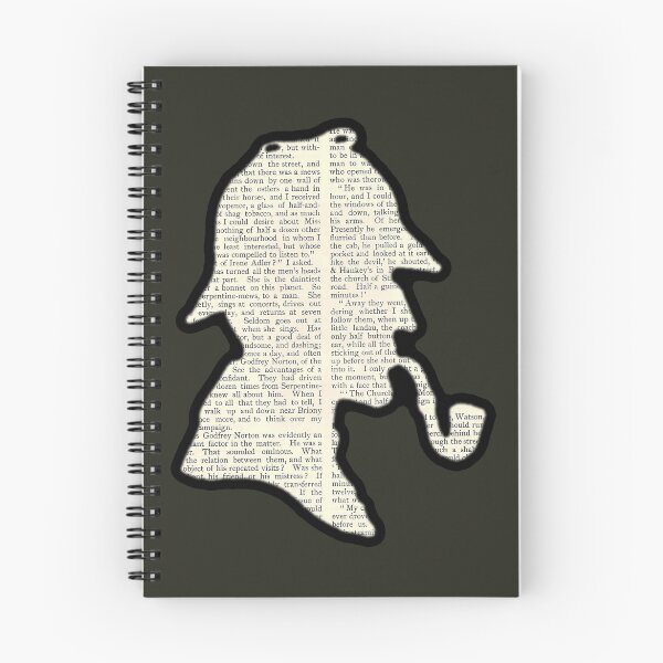 Item preview, Classic Sherlock Holmes Silhouette - Scandal in Bohemia designed and sold by BagChemistry.