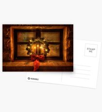 Wreath Warmth Postcards