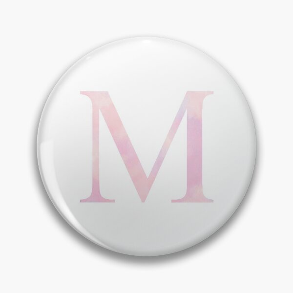 Item preview, MU M BLUSH GREEK LETTER designed and sold by Stickers by SoSrat.