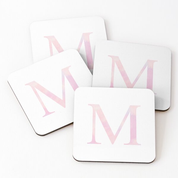 Item preview, MU M BLUSH GREEK LETTER designed and sold by Stickers by SoSrat.