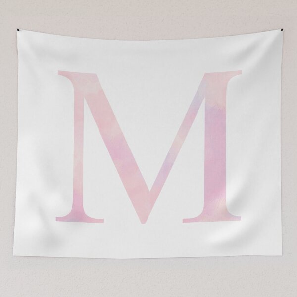 Item preview, MU M BLUSH GREEK LETTER designed and sold by Stickers by SoSrat.