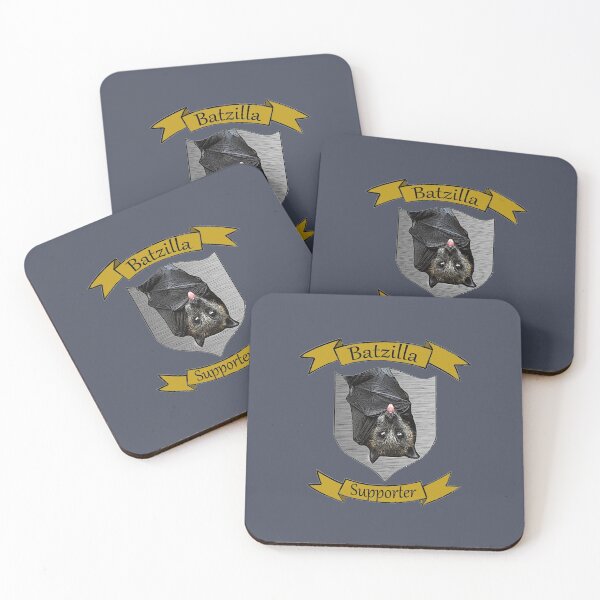 Item preview, Batzilla - Batzilla Supporter! (gray) designed and sold by batzilla.