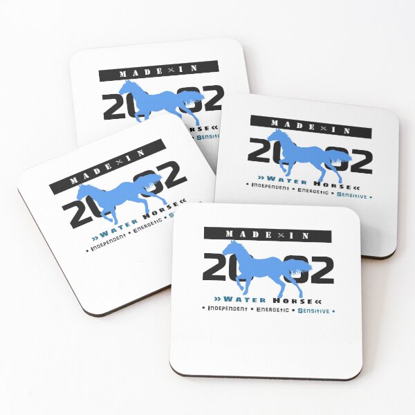 Item preview, Chinese Zodiac - Year 2002 - Water Horse designed and sold by DigitalArtist19.