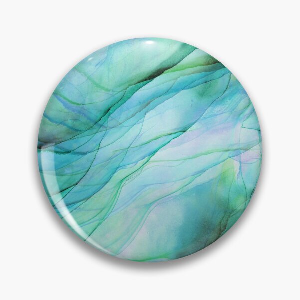 Item preview, Sea Green Ink Painting designed and sold by Olga Shvartsur.
