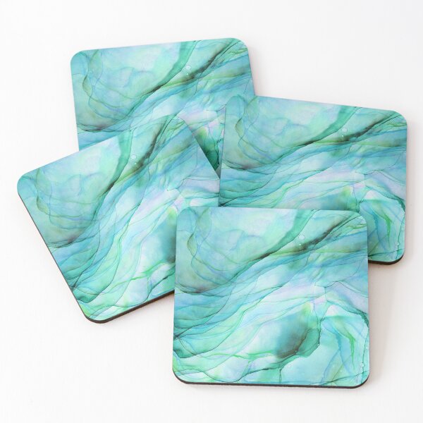 Item preview, Sea Green Ink Painting designed and sold by Olga Shvartsur.