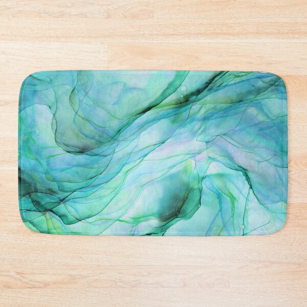 Item preview, Sea Green Ink Painting designed and sold by Olga Shvartsur.