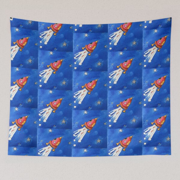 Item preview, Rocket designed and sold by AlixC-Anderson.