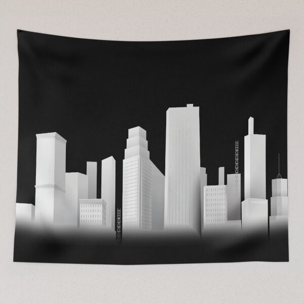 Item preview, Fog in white city designed and sold by NOX124.