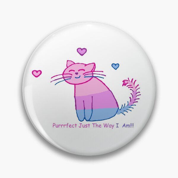Item preview, Purrrfect Just The Way I Am! -- Bi-kitty designed and sold by LuxPNSilva.