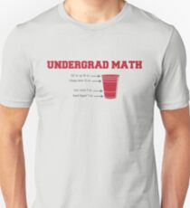 Undergrad Math Unisex T-Shirt