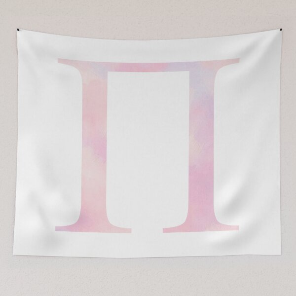 Item preview, PI BLUSH GREEK LETTER designed and sold by Stickers by SoSrat.