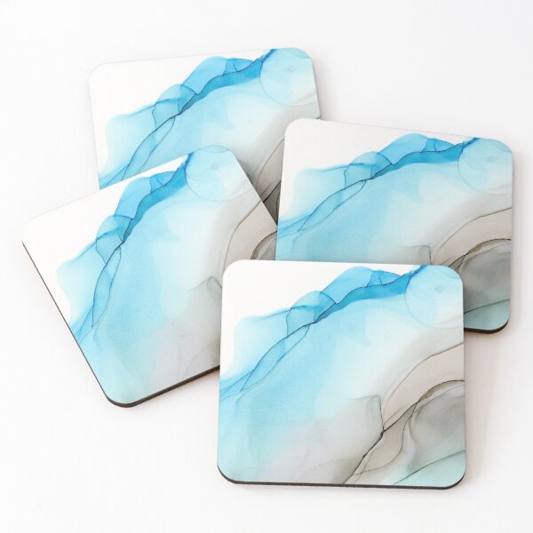 Item preview, Sandy Beach Abstract Ink Painting designed and sold by Olga Shvartsur.