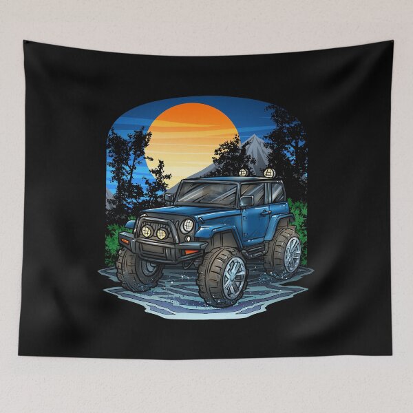Item preview, Cool 4x4 Four Wheel SUV Off-road Vehicle All Wheel Drive Lover designed and sold by UniQueensShop.