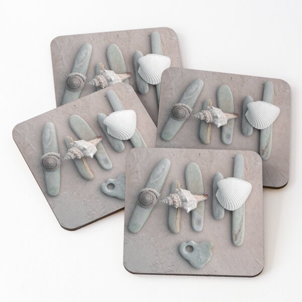 Item preview, Seashells And Hag Stone  designed and sold by Elena Ray.