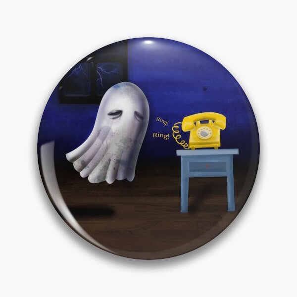 Item preview, Ghost Phone call designed and sold by Sparkyism.