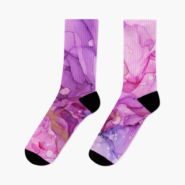 Item preview, Floral Ink Fuchsia Flower Abstract designed and sold by Olga Shvartsur.