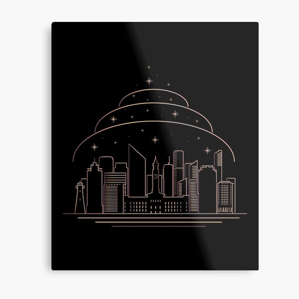 Brisbane Metal Print