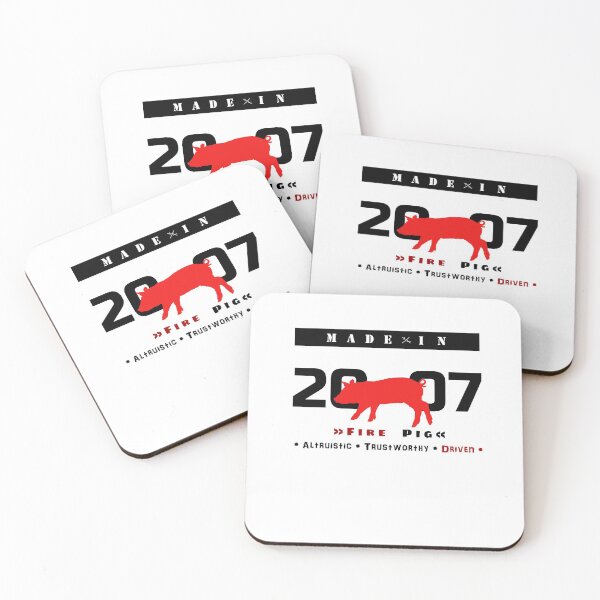 Item preview, Chinese Zodiac - Year 2007 - Fire Pig designed and sold by DigitalArtist19.