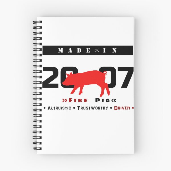 Item preview, Chinese Zodiac - Year 2007 - Fire Pig designed and sold by DigitalArtist19.