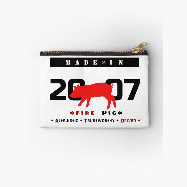 Item preview, Chinese Zodiac - Year 2007 - Fire Pig designed and sold by DigitalArtist19.