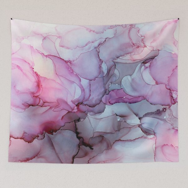 Item preview, Floral Abstract Ink Painting designed and sold by Olga Shvartsur.