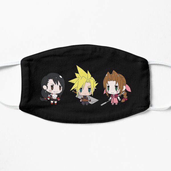 Cute love (Tifa, Cloud, Aerith) Flat Mask