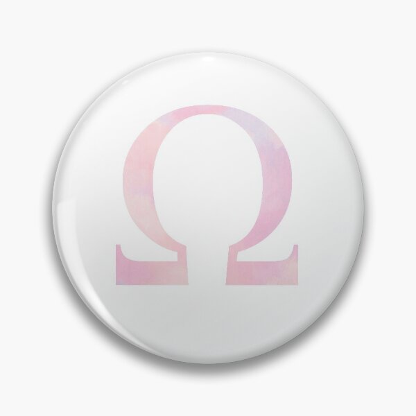 Item preview, Copy of OMEGA BLUSH GREEK LETTER designed and sold by Stickers by SoSrat.