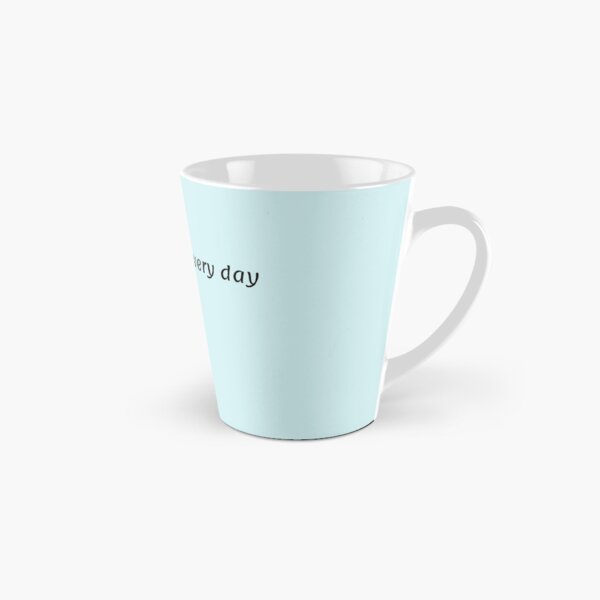 Pet your cats every day black Tall Mug