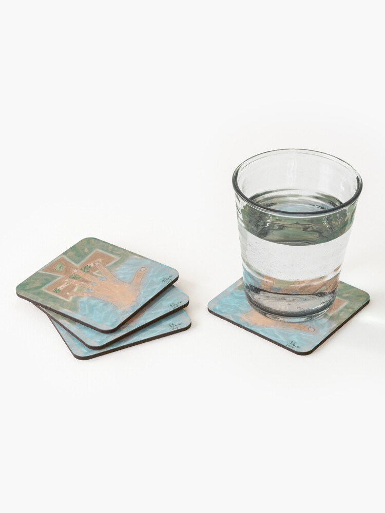 Alternate view of Amazing Grace Coasters (Set of 4)