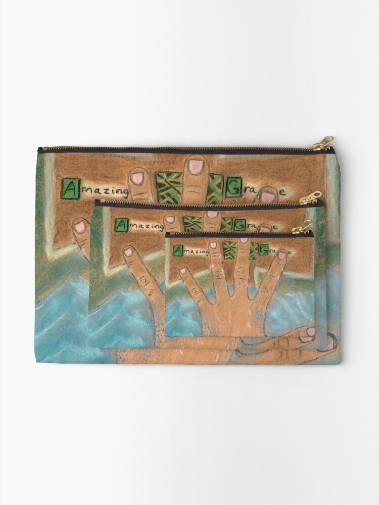 Alternate view of Amazing Grace Zipper Pouch