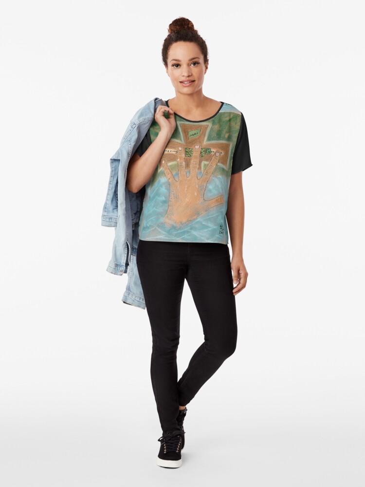 Alternate view of Amazing Grace Chiffon Top