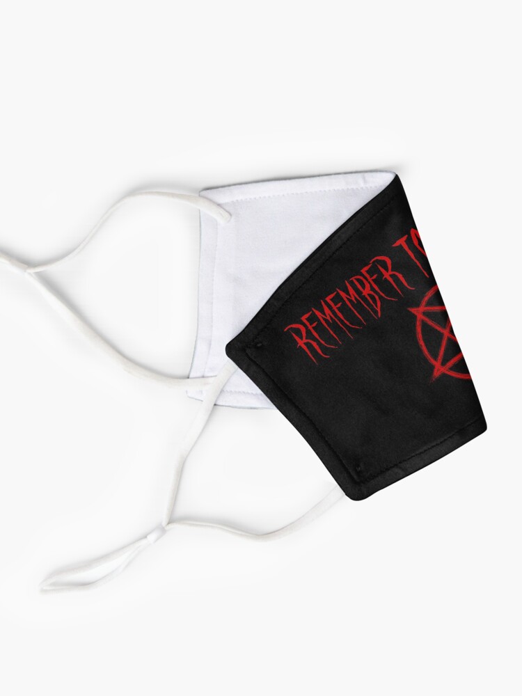 Alternate view of Remember to Satanize Mask