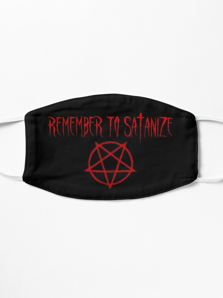 Alternate view of Remember to Satanize Mask