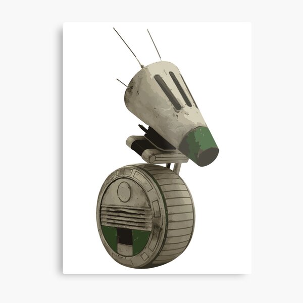 No Thank You Droid Metal Print By Madshiva Redbubble