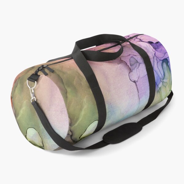 Item preview, Colorful Ink Swirls with Gold Marble designed and sold by Olga Shvartsur.