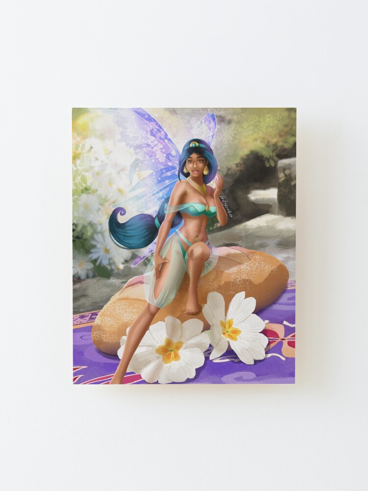 Alternate view of Bread Fairy Bikini Mounted Print