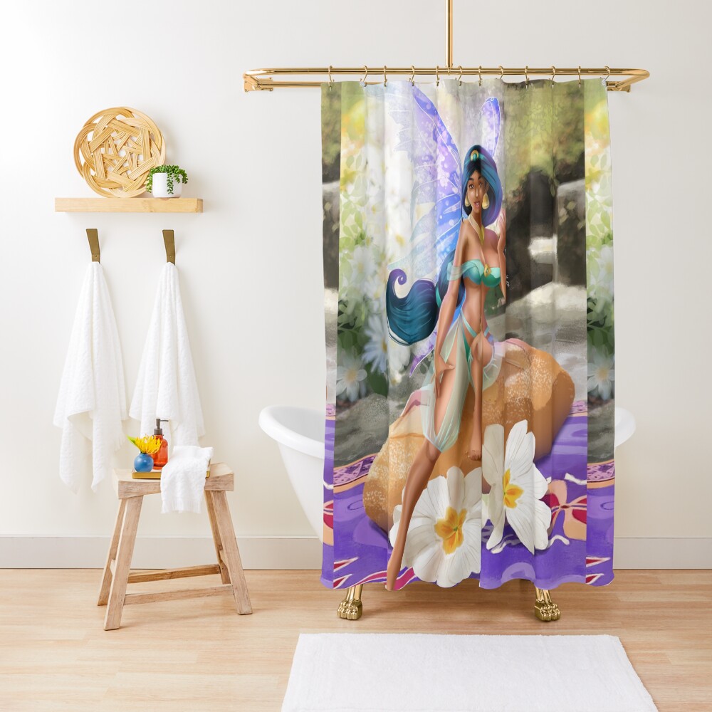 Bread Fairy Bikini Shower Curtain