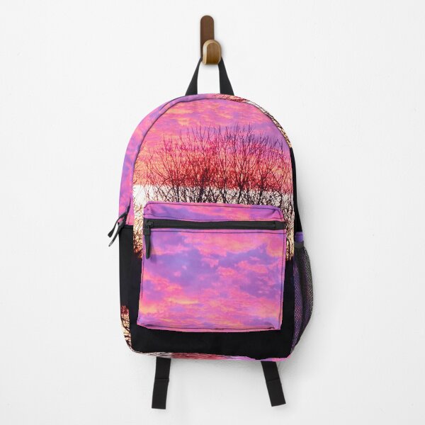 Item preview, Amazing Sunset Over Rooftops Pink Blue and Purple Clouds designed and sold by FortuneTee.