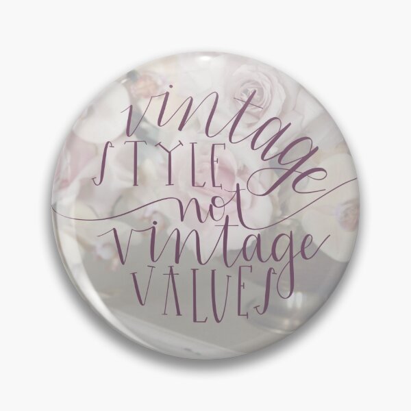 Item preview, Vintage Style Not Vintage Values designed and sold by Jadorefourier.
