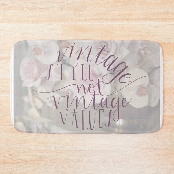 Item preview, Vintage Style Not Vintage Values designed and sold by Jadorefourier.